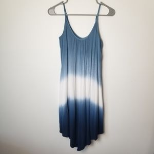 Knox Rose blue and white dip dye dress sz XS